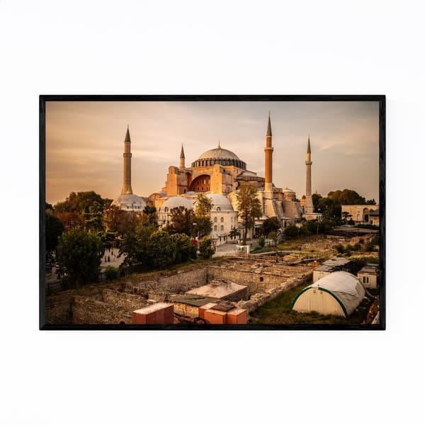 Shop Noir Gallery Hagia Sophia Istanbul Turkey Framed Art