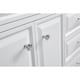 preview thumbnail 15 of 46, Palace Quartz Carrara Bathroom 72-inch Vanity Set