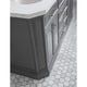 preview thumbnail 24 of 46, Palace Quartz Carrara Bathroom 72-inch Vanity Set