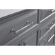 preview thumbnail 22 of 46, Palace Quartz Carrara Bathroom 72-inch Vanity Set
