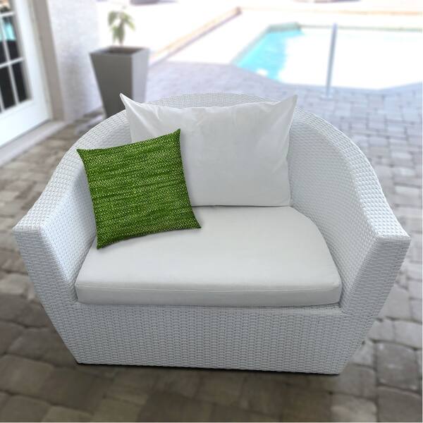 Shop Boho Sea Green Indoor Outdoor Pillows Sewn Closure Set Of