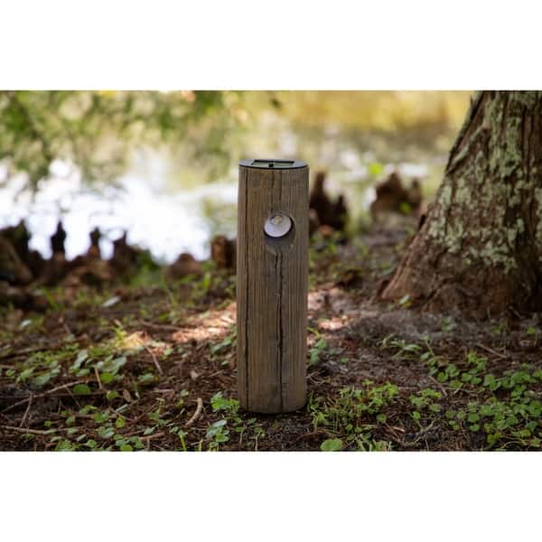 Timber Path Light Sunny Wood Grain Path Light - 1 LED - Bed Bath & Beyond - 27455201