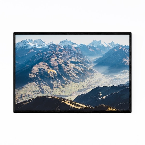Noir Gallery Niesen Mountain Bern Switzerland Framed Art Print