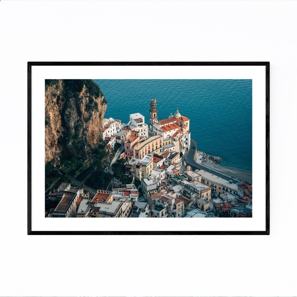 Noir Gallery Amalfi Coast Italy Photography Framed Art Print