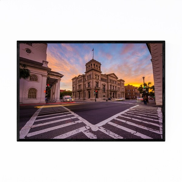 Noir Gallery Charleston, South Carolina Ocean Framed Art Print
