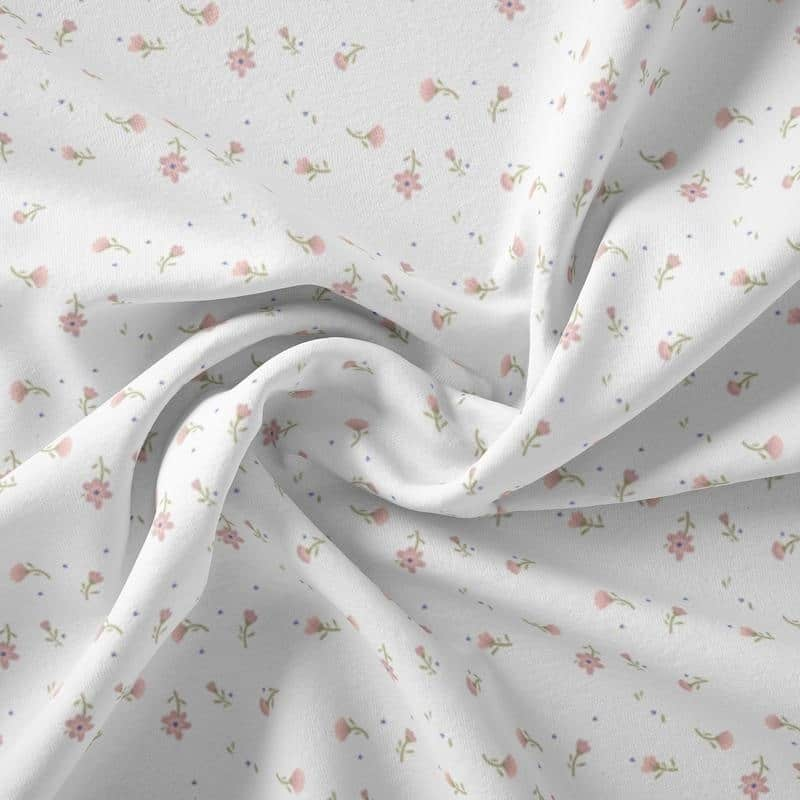 Spring in Central Park Sheet Collection by Simply Soft - Queen - Carnations - Pink