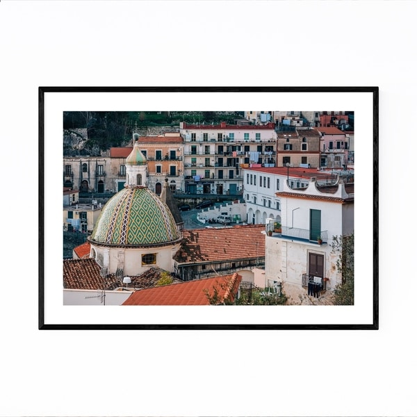 Noir Gallery Cetara Italy Amalfi Coast Photo Framed Art Print