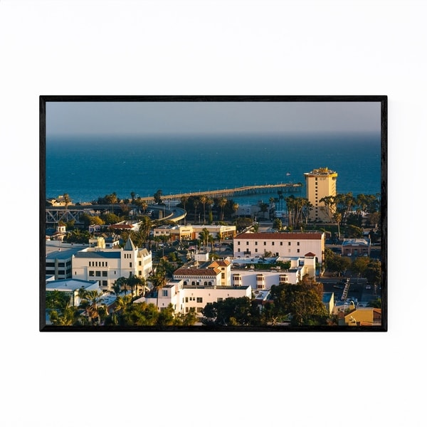 Noir Gallery Ventura California Coastal View Framed Art Print