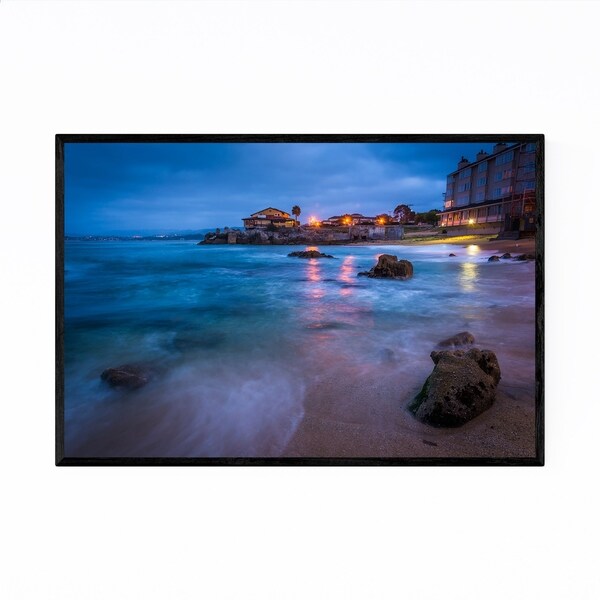Noir Gallery Monterey California Beach Framed Art Print