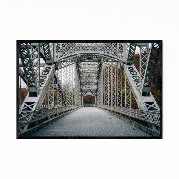 Noir Gallery Old Bridge Architecture Maryland Framed Art Print