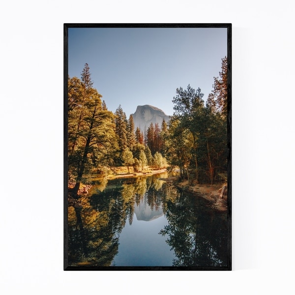 Noir Gallery Half Dome Yosemite California Framed Art Print