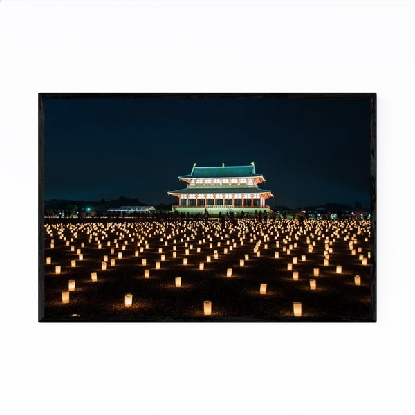 Noir Gallery Heijo Palace Remains Nara Japan Framed Art Print