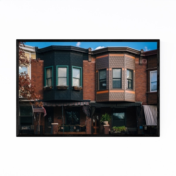 Noir Gallery Highlandtown Baltimore Maryland Framed Art Print