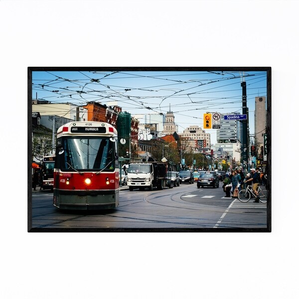 Noir Gallery Toronto Fashion District Framed Art Print
