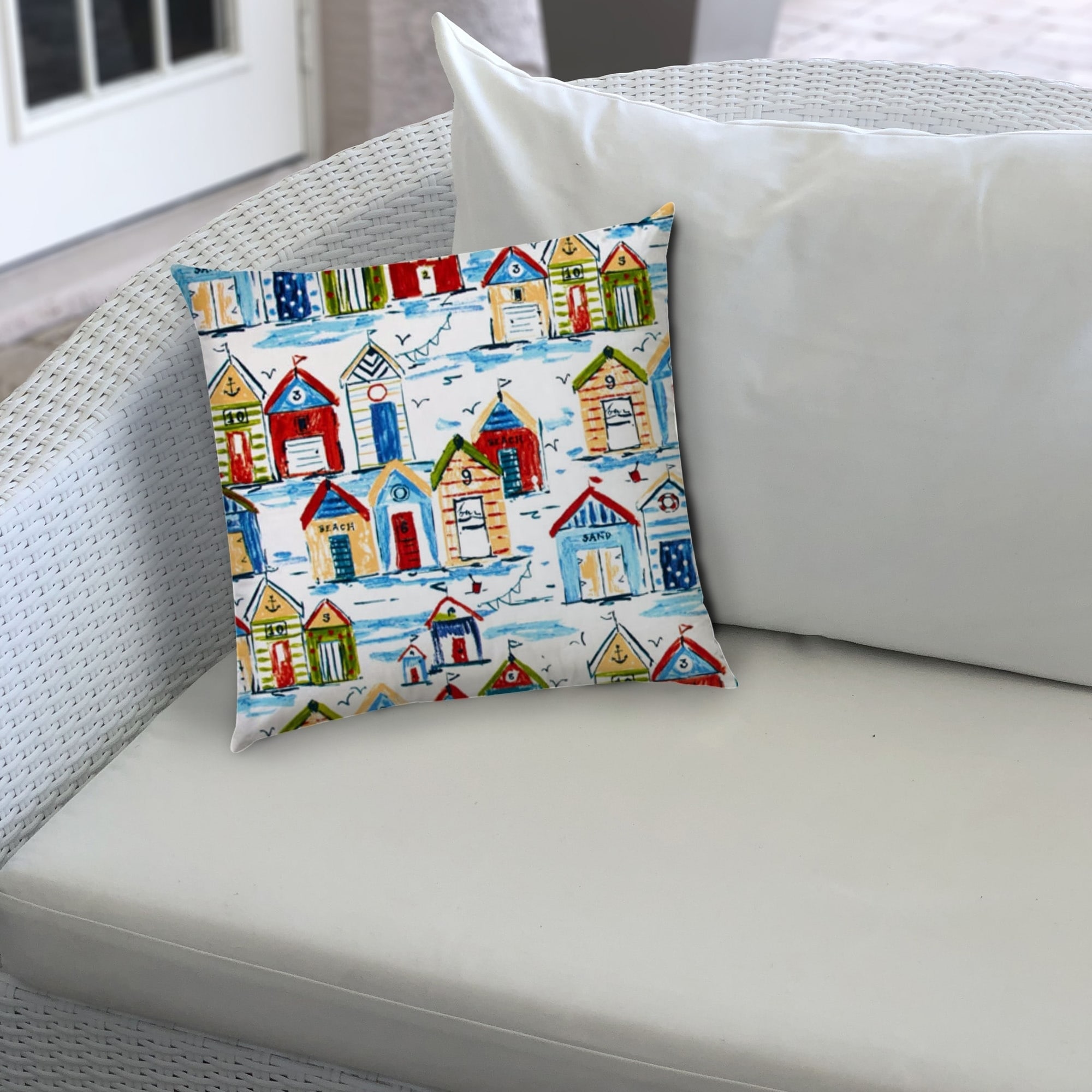 BAY Indoor/Outdoor Pillow - Sewn Closure - Bed Bath & Beyond BAY Indoor/Outdoor Pillow - Sewn Closure - Bed Bath & Beyond