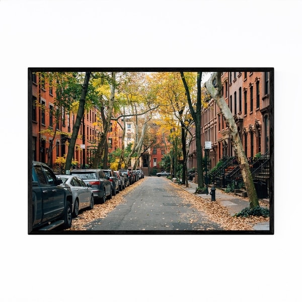 Noir Gallery Brooklyn Heights New York City Framed Art Print