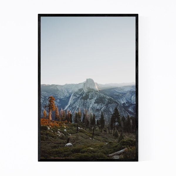 Noir Gallery Half Dome Yosemite California Framed Art Print
