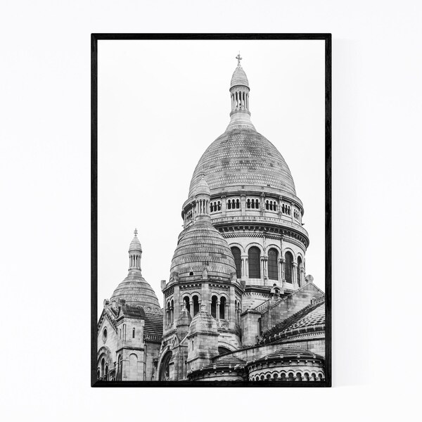 Noir Gallery Sacre Coeur Montmartre Paris Framed Art Print