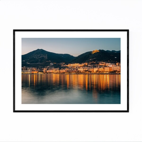 Noir Gallery Salerno Italy Amalfi Coast Framed Art Print