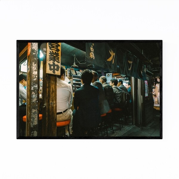 Noir Gallery Shinjuku Tokyo Japan Photography Framed Art Print