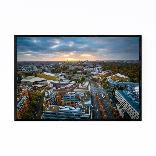 Noir Gallery Berlin Germany European City Framed Art Print
