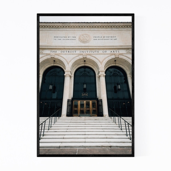 Noir Gallery Detroit, Michigan Institute Arts Framed Art Print