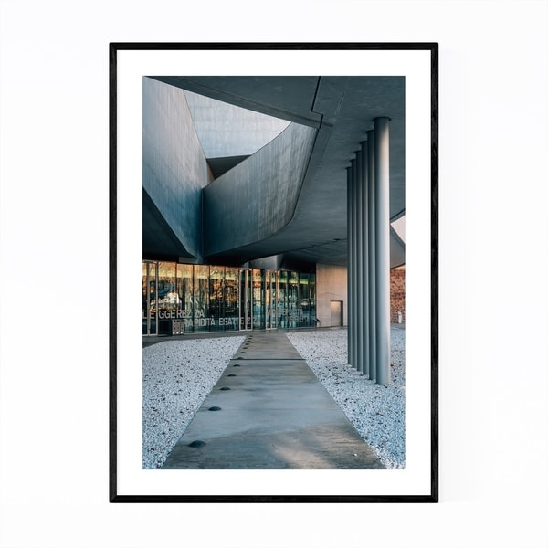 Noir Gallery Rome Italy Modern Art Museum Framed Art Print