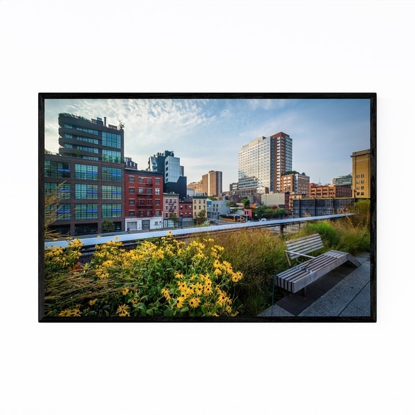 Noir Gallery High Line Chelsea New York City Framed Art Print