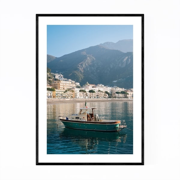 Noir Gallery Maiori Amalfi Coast Italy Photo Framed Art Print