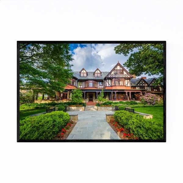 Noir Gallery Baltimore Loyola University MD Framed Art Print
