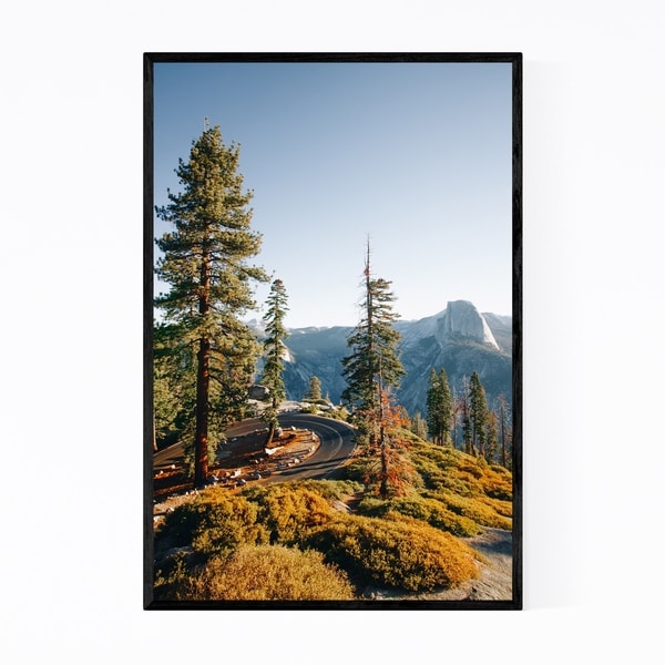 Noir Gallery Half Dome Yosemite California Framed Art Print