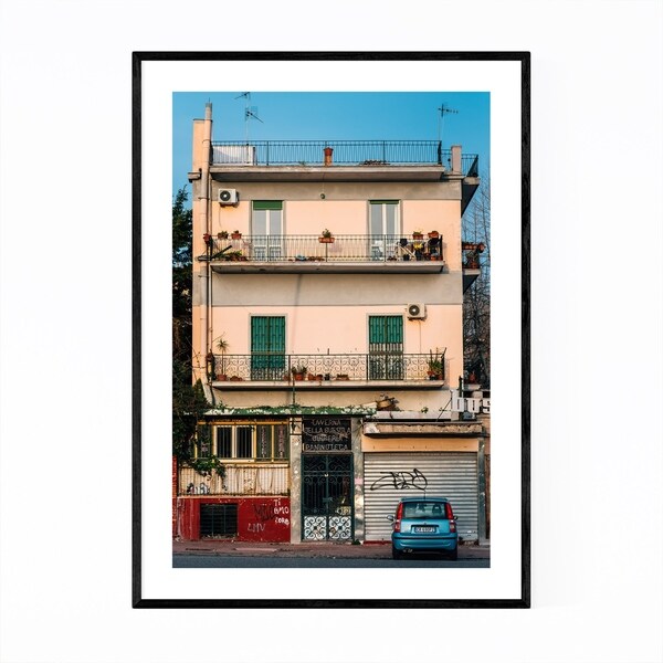 Noir Gallery Naples Italy Photography Framed Art Print