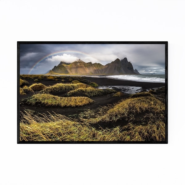 Noir Gallery Iceland Landscape Nature Photo Framed Art Print