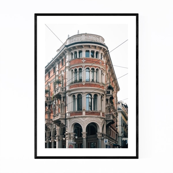 Noir Gallery Turin Italy Architecture Photo Framed Art Print