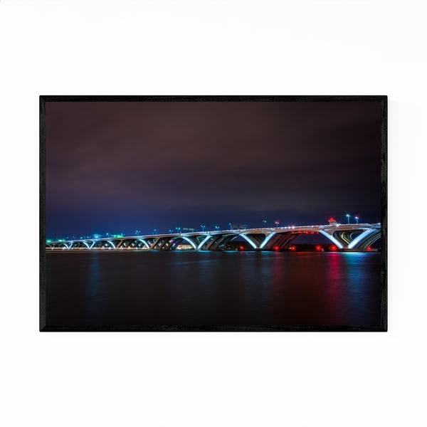 Noir Gallery Alexandria Woodrow Wilson Bridge Framed Art Print