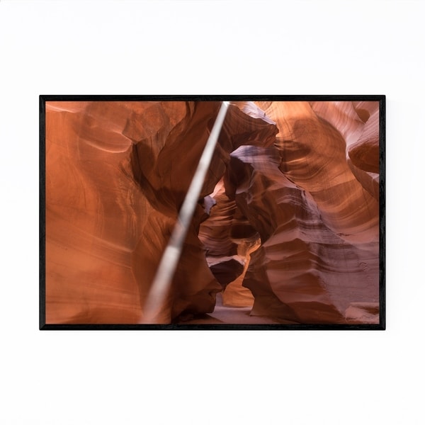 Noir Gallery Antelope Canyon Arizona Desert Framed Art Print