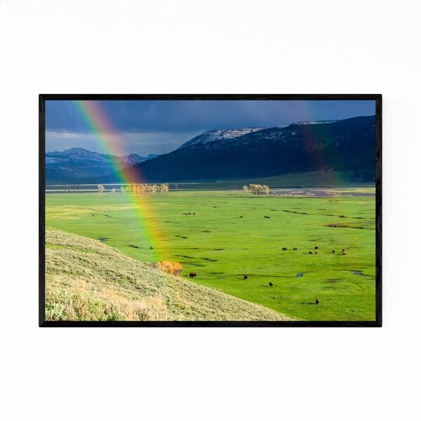Noir Gallery Yellowstone National Park Framed Art Print