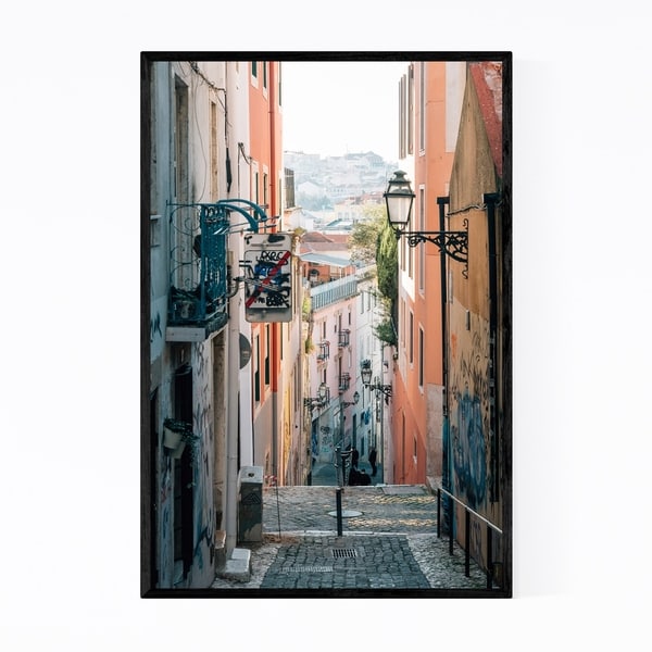 Noir Gallery Bairro Alto Lisbon Portugal Framed Art Print