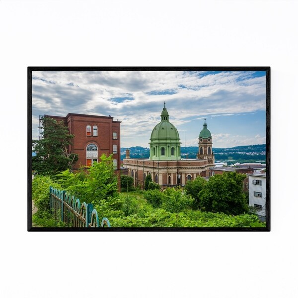 Noir Gallery Pittsburgh Polish Hill Church Framed Art Print