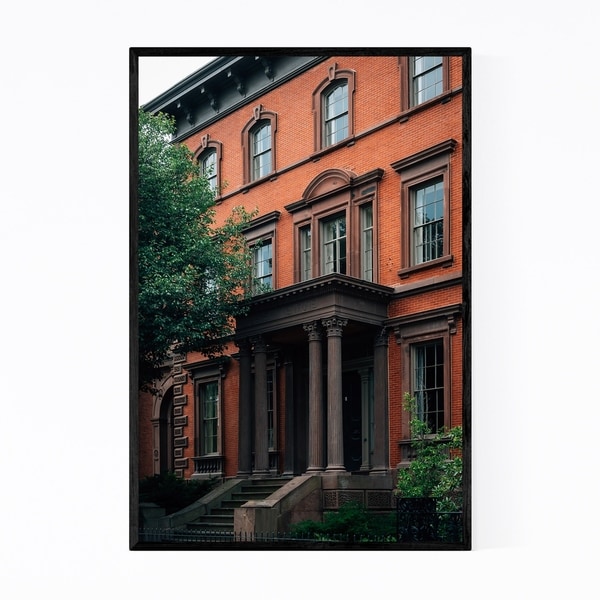 Noir Gallery Salem Massachusetts Architecture Framed Art Print