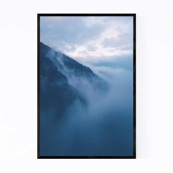 Noir Gallery Lake Nambino Alps Mountain Italy Framed Art Print