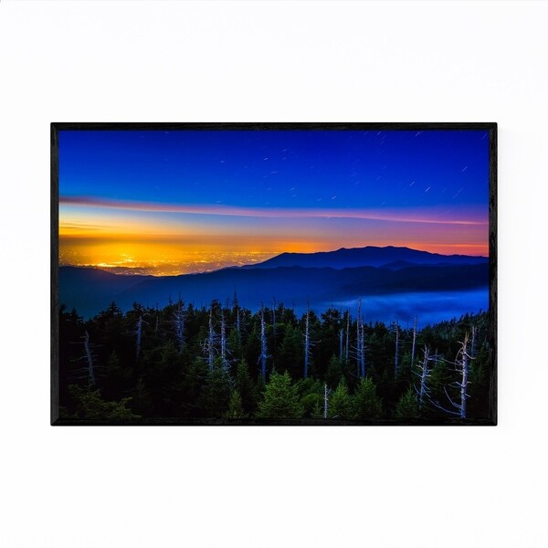 Noir Gallery Great Smoky Mountains Tennessee Framed Art Print