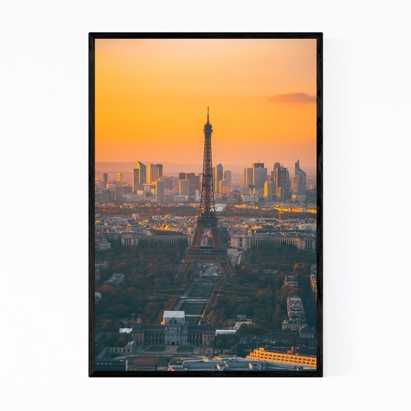 Noir Gallery Eiffel Tower Paris France Europe Framed Art Print