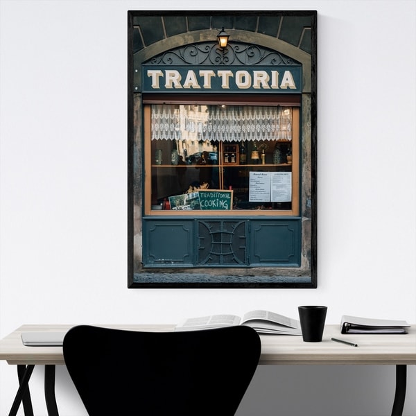 Noir Gallery Bergamo Italy Photography Framed Art Print
