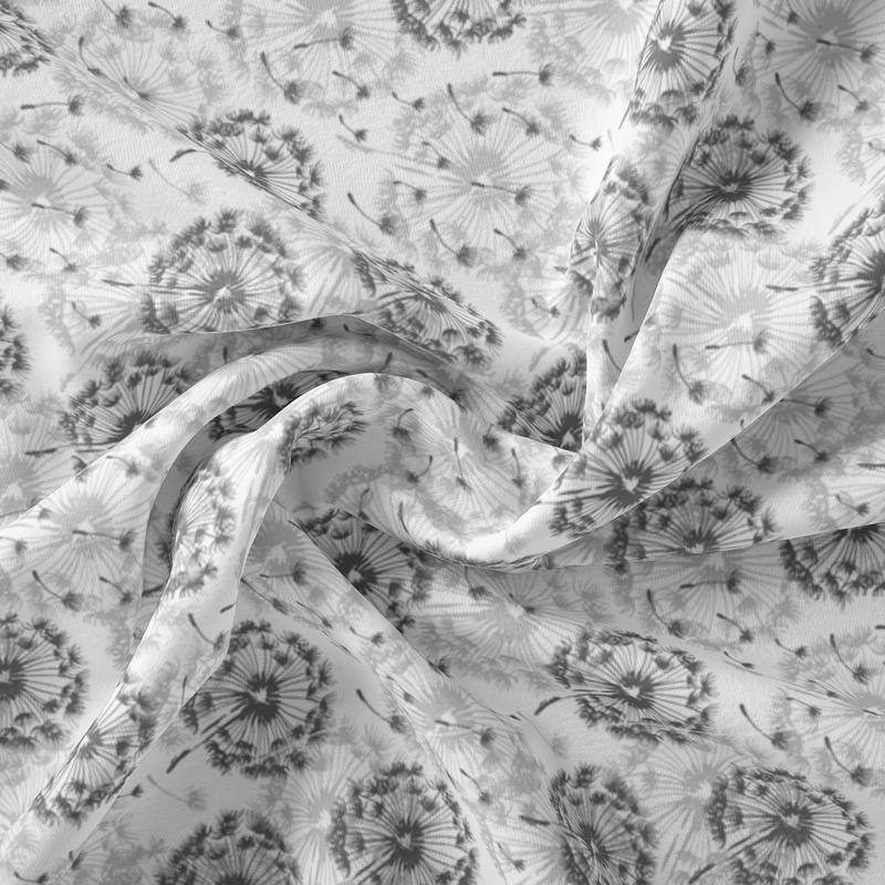 Falling For Maine Pattern Sheet Collection by Simply Soft - Twin - Dandelions - Light Gray