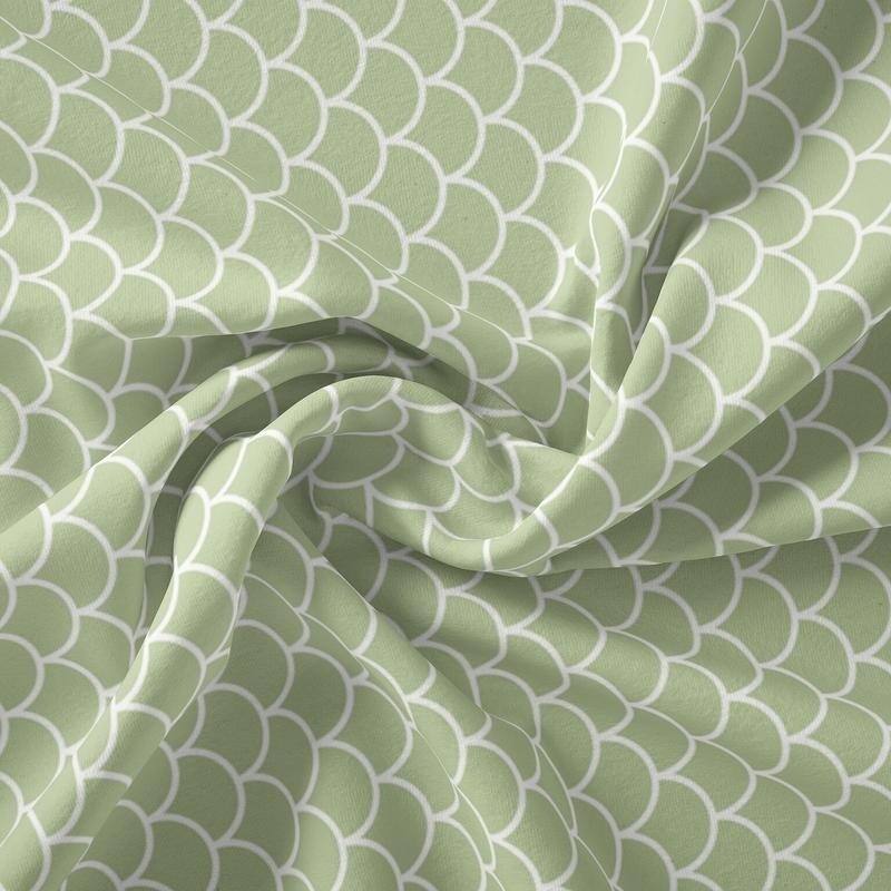 Falling For Maine Pattern Sheet Collection by Simply Soft - King - Mermaid Dreams - Sage
