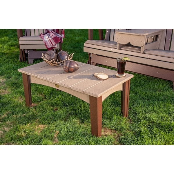 Shop Outdoor Island Coffee Table - Recycled Plastic - Free Shipping