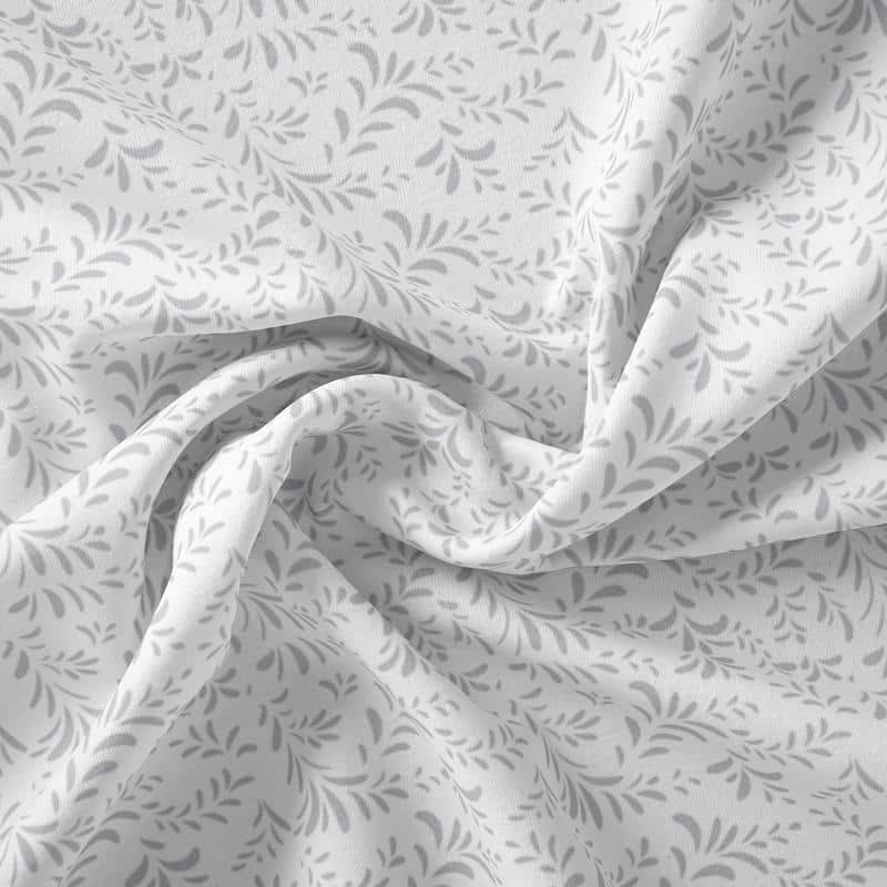 Birds of Paradise Sheet Collection by Simply Soft - Twin - Fountain - Light Gray
