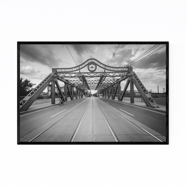 Noir Gallery Queen Street Bridge Toronto Framed Art Print
