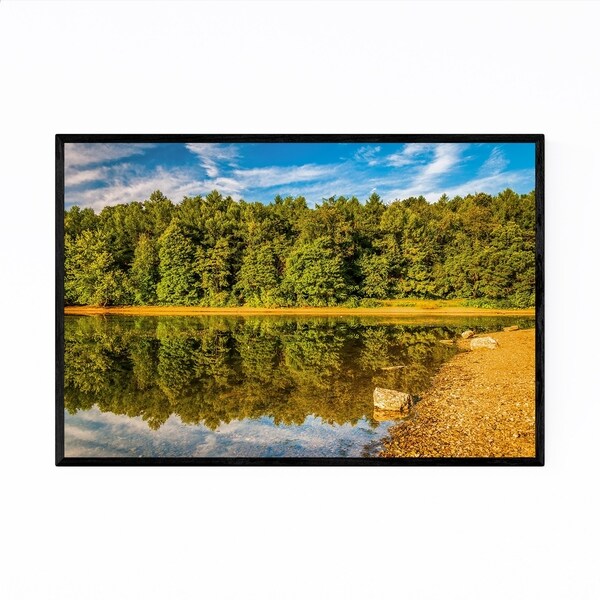 Noir Gallery Pennsylvania Codorus Lake Nature Framed Art Print